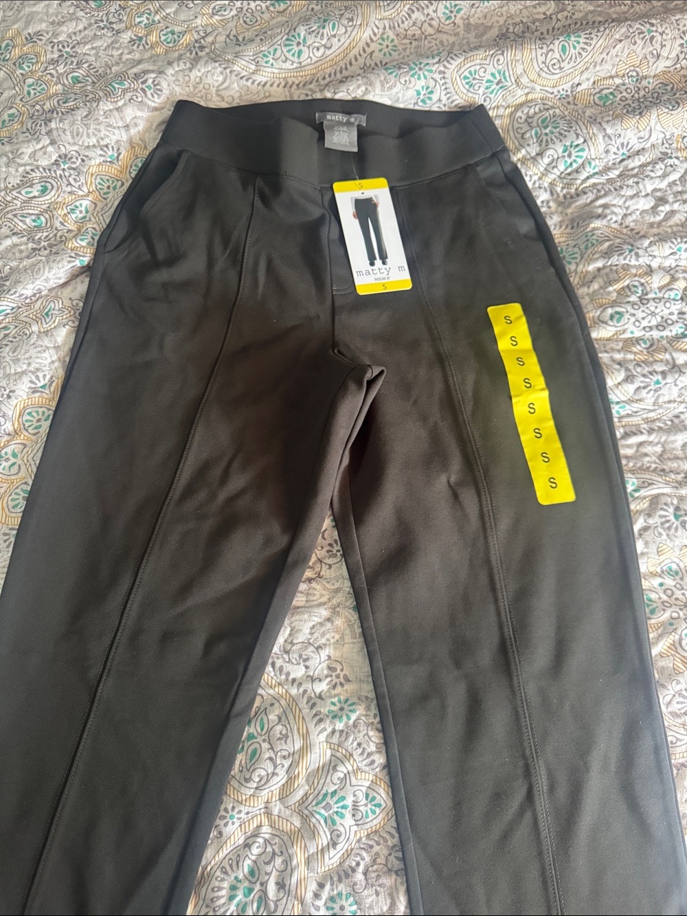 Women’s Olive Green  Stretch Dress Pants - Small